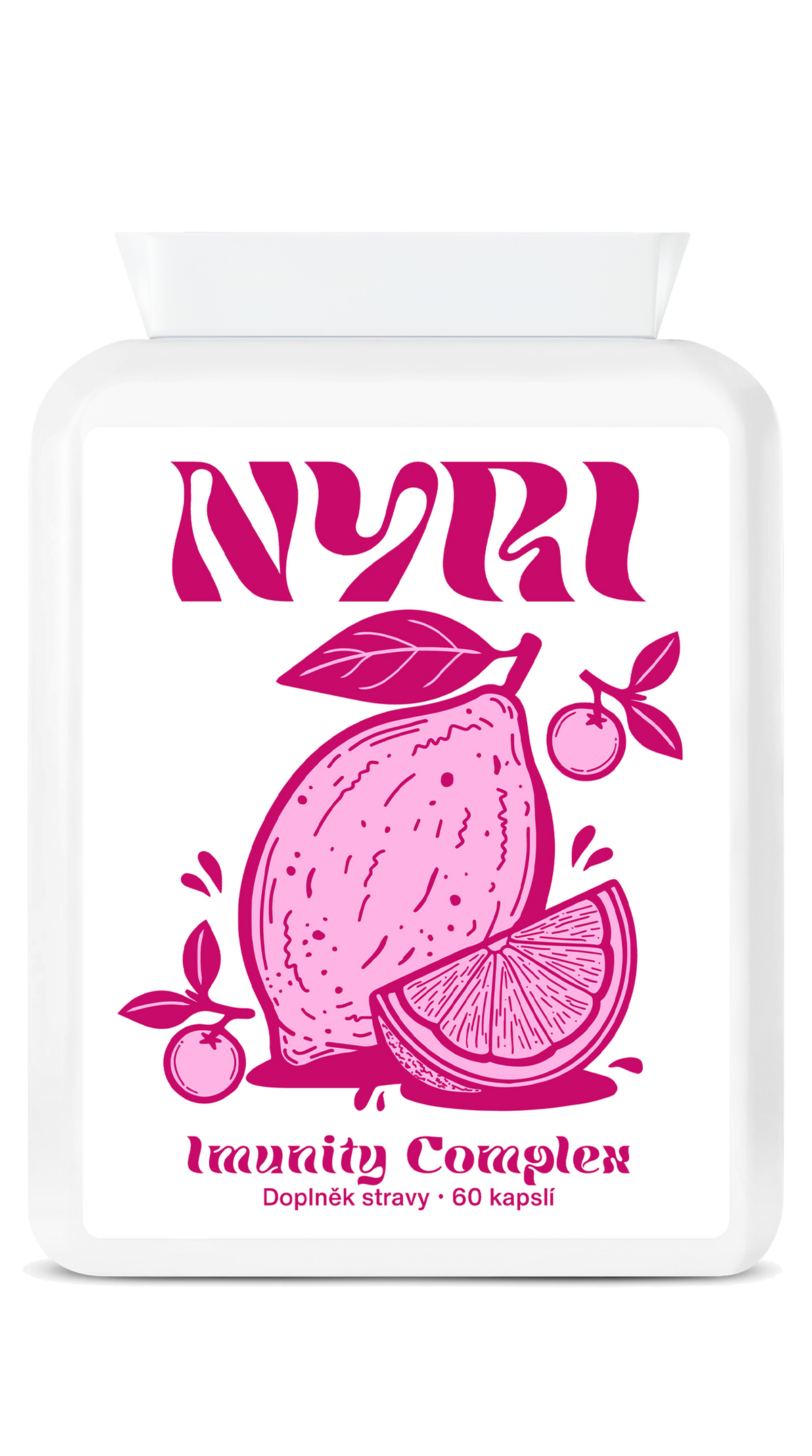 Imunity Complex NYRI – doplněk stravy s vitamínem C z aceroly, 60 kapslí