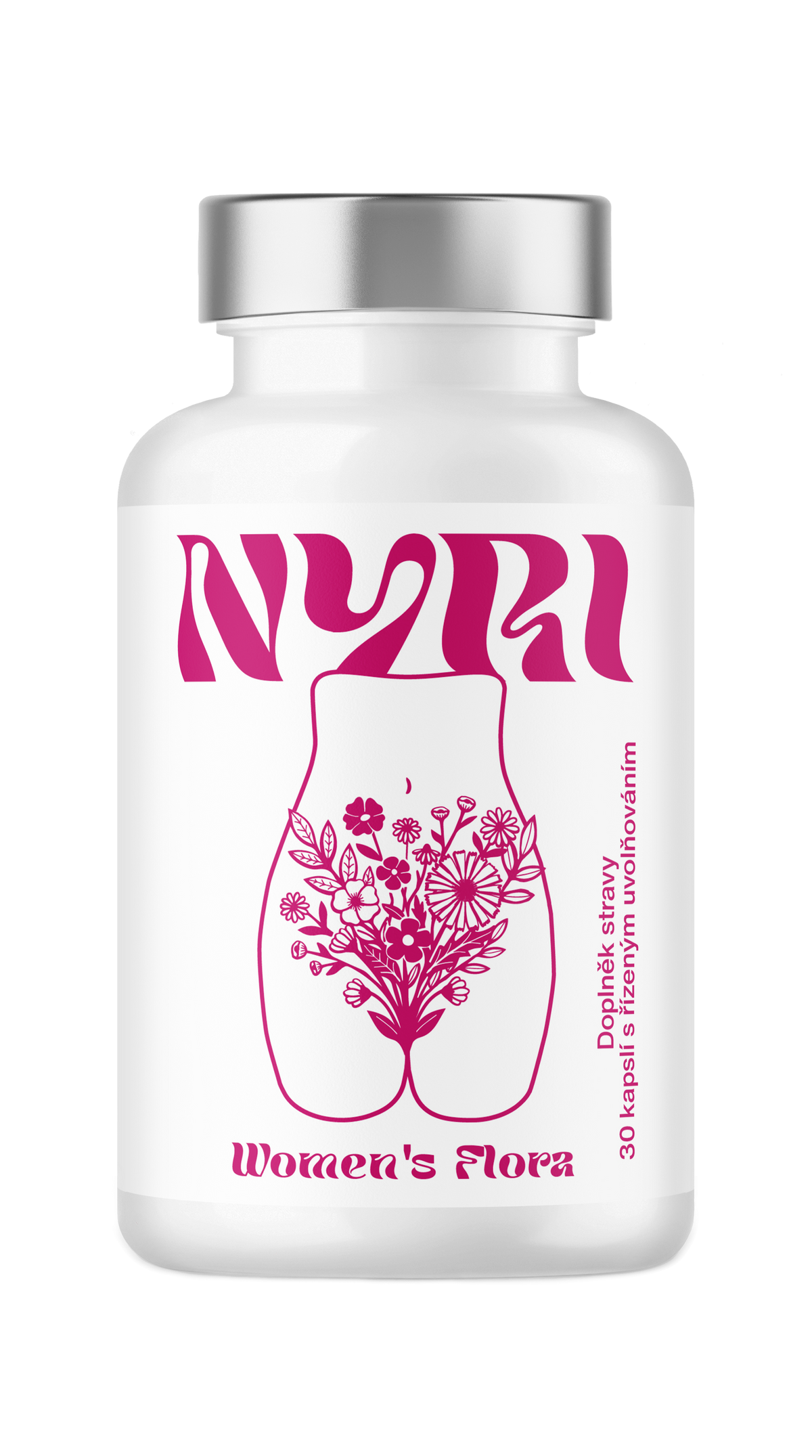 Women’s Flora NYRI – doplněk stravy s probiotickými kulturami a inulinem, 30 kapslí